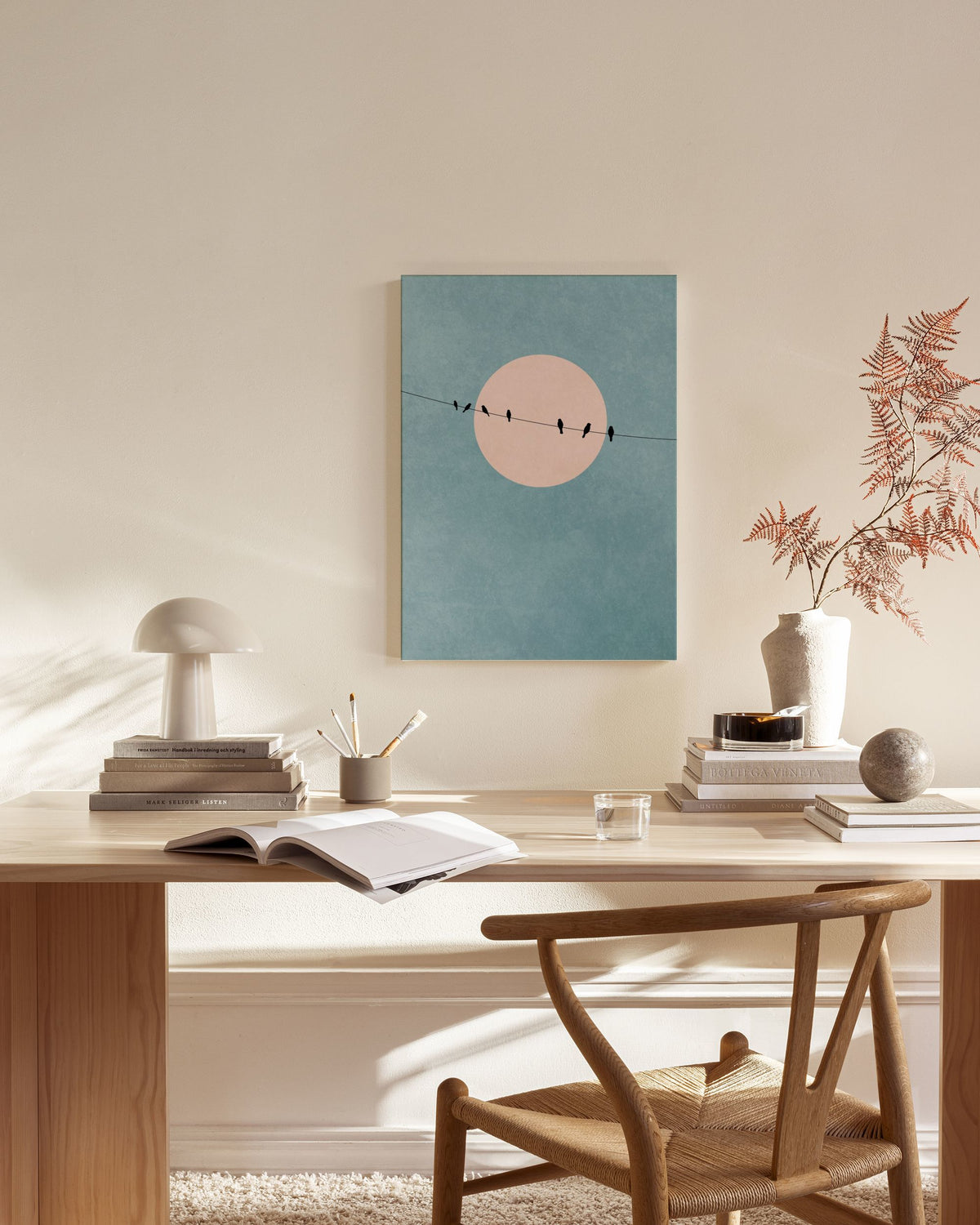 Boris Draschoff  Kubistika - The Beauty of Silence Canvas print