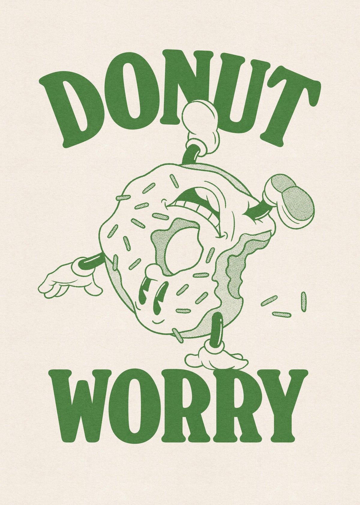 Donut Worry Print
