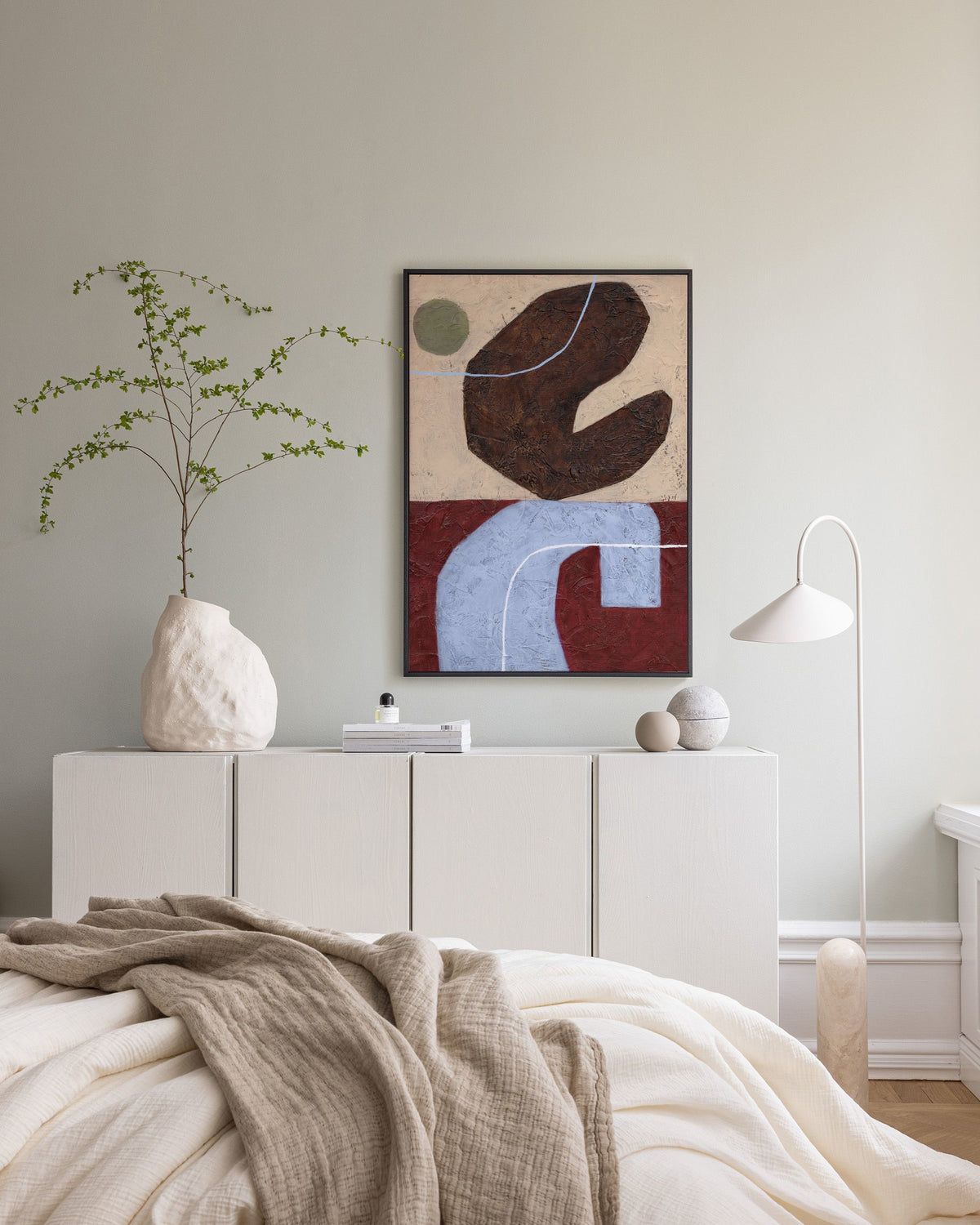 Crossing Lines Canvas print