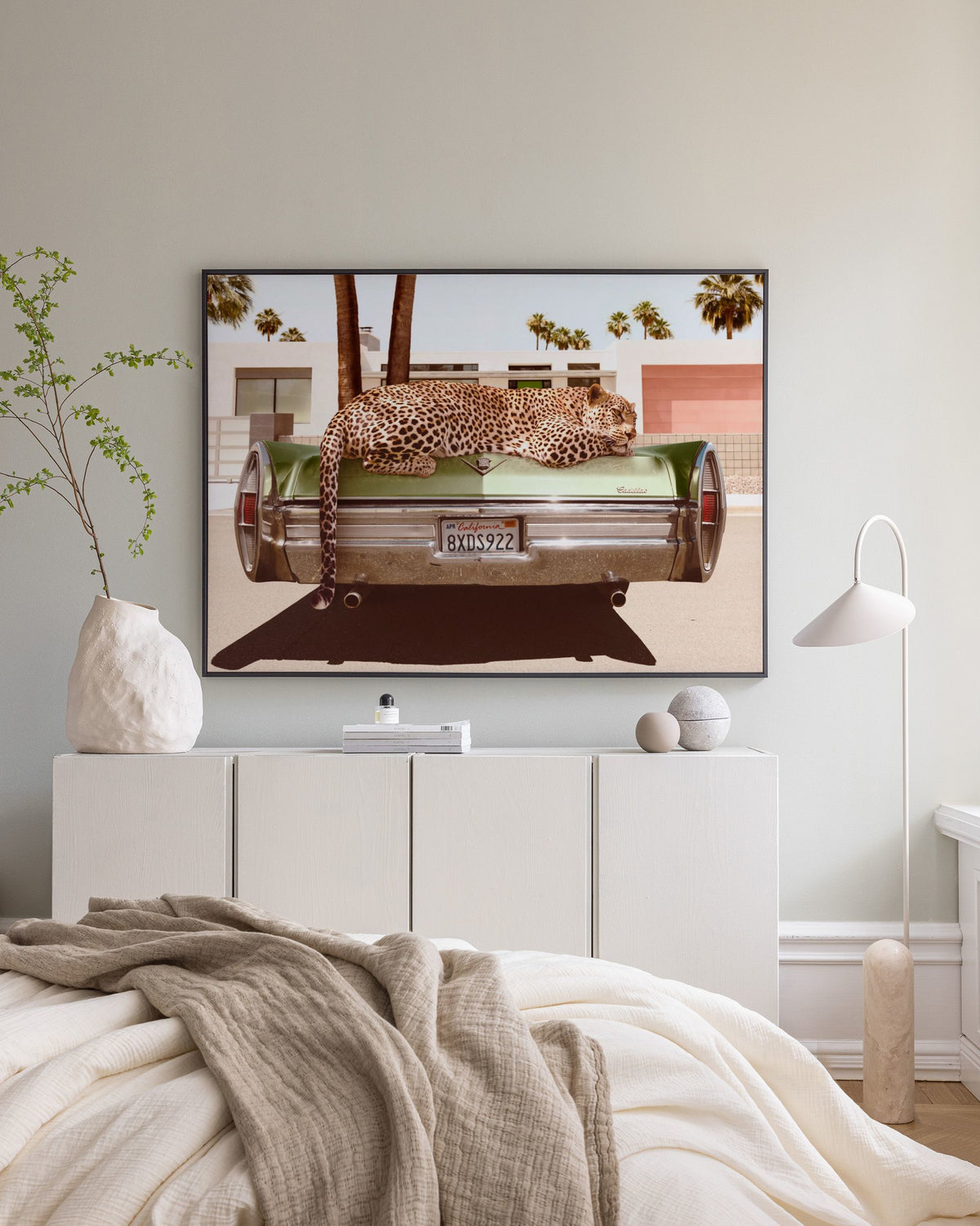 Chilling Leopard Canvas