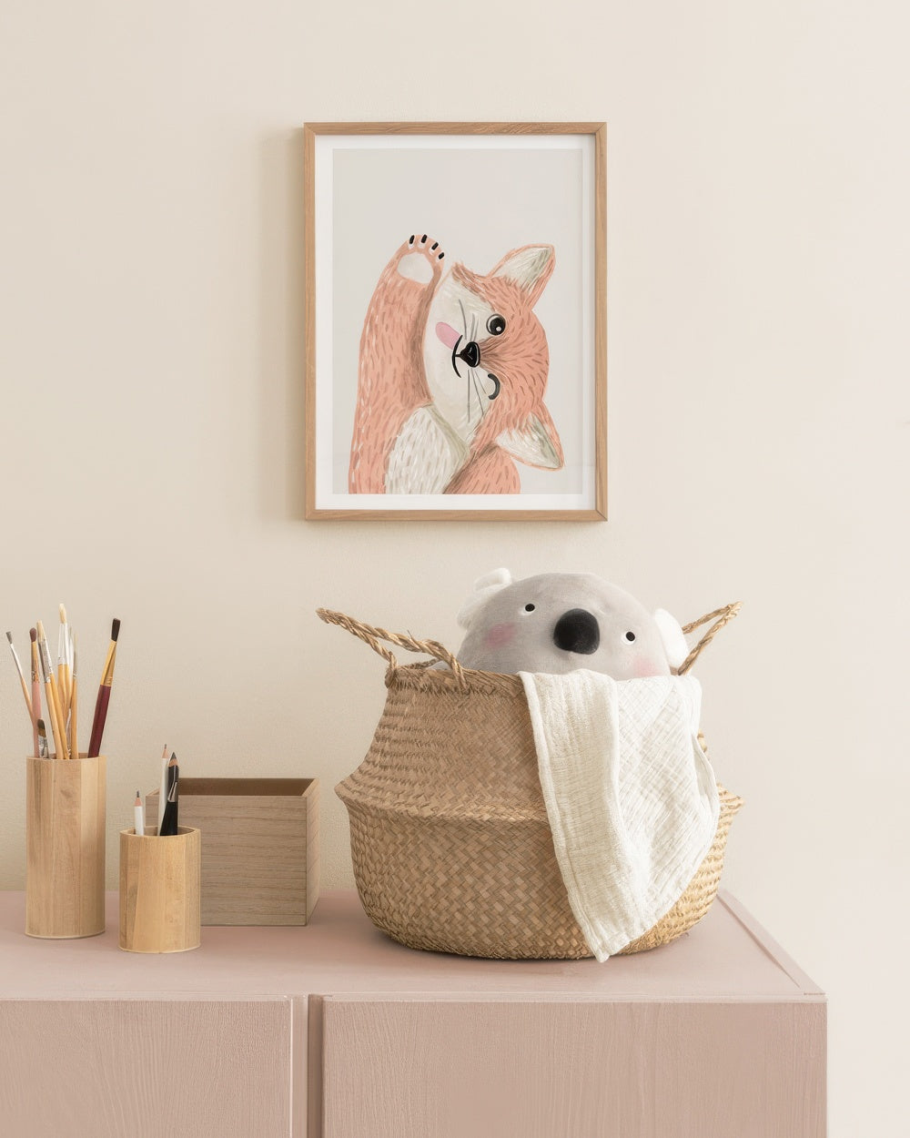 Flirty Fox Print