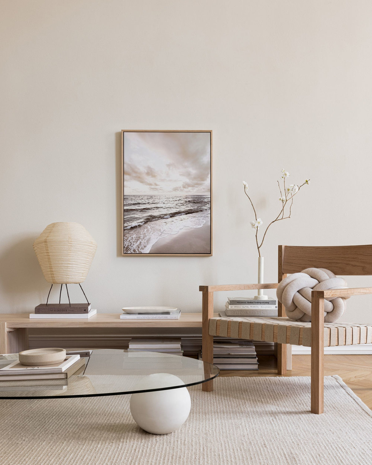 Calm Waves Canvas print