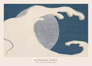 Kamisaka Sekka - Waves and sun from Momoyogusa Print