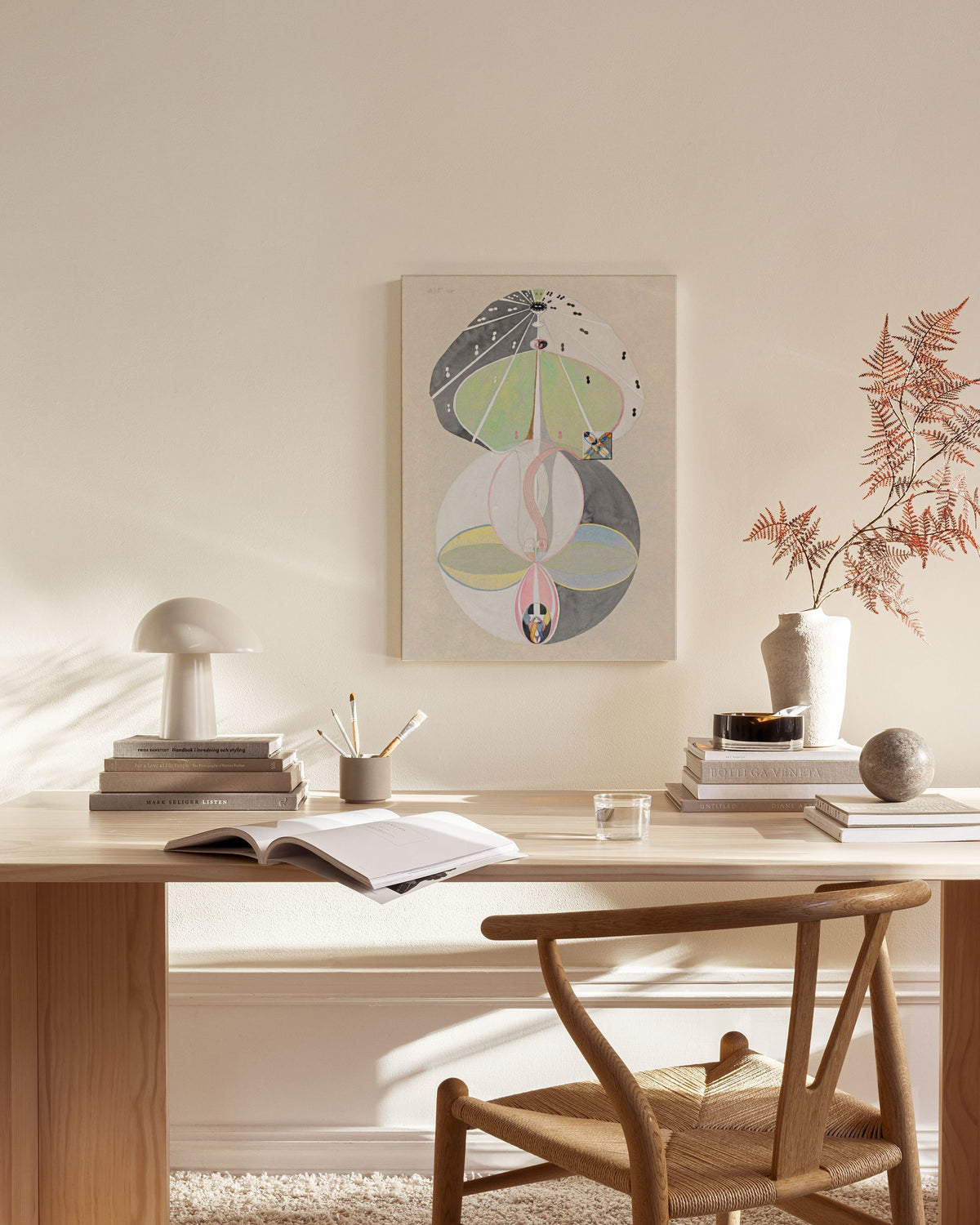 Canvas print - Tree of Knowledge, No.5 by Hilma af Klint
