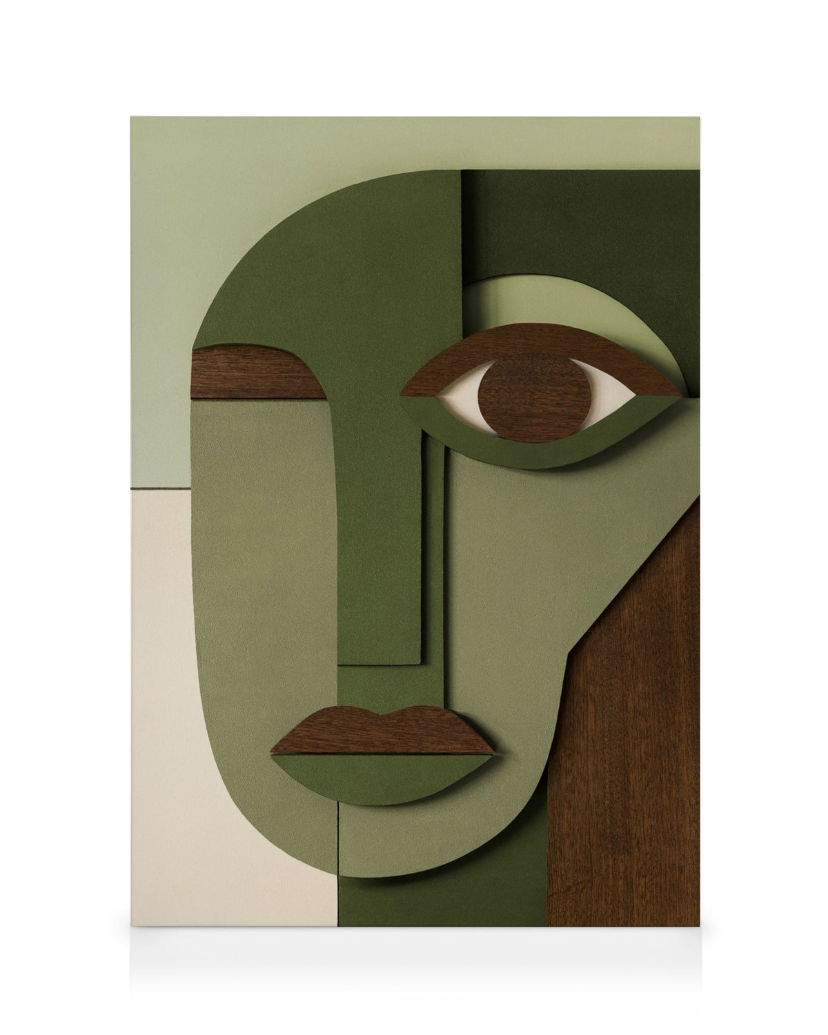 Abstract Face Canvas print