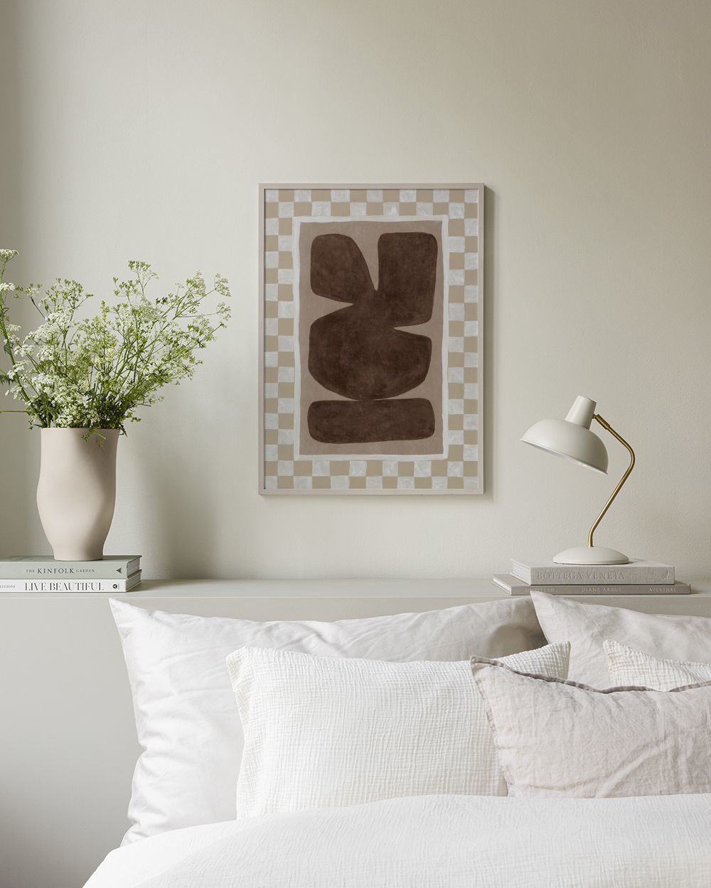 Checkered Abstract Print