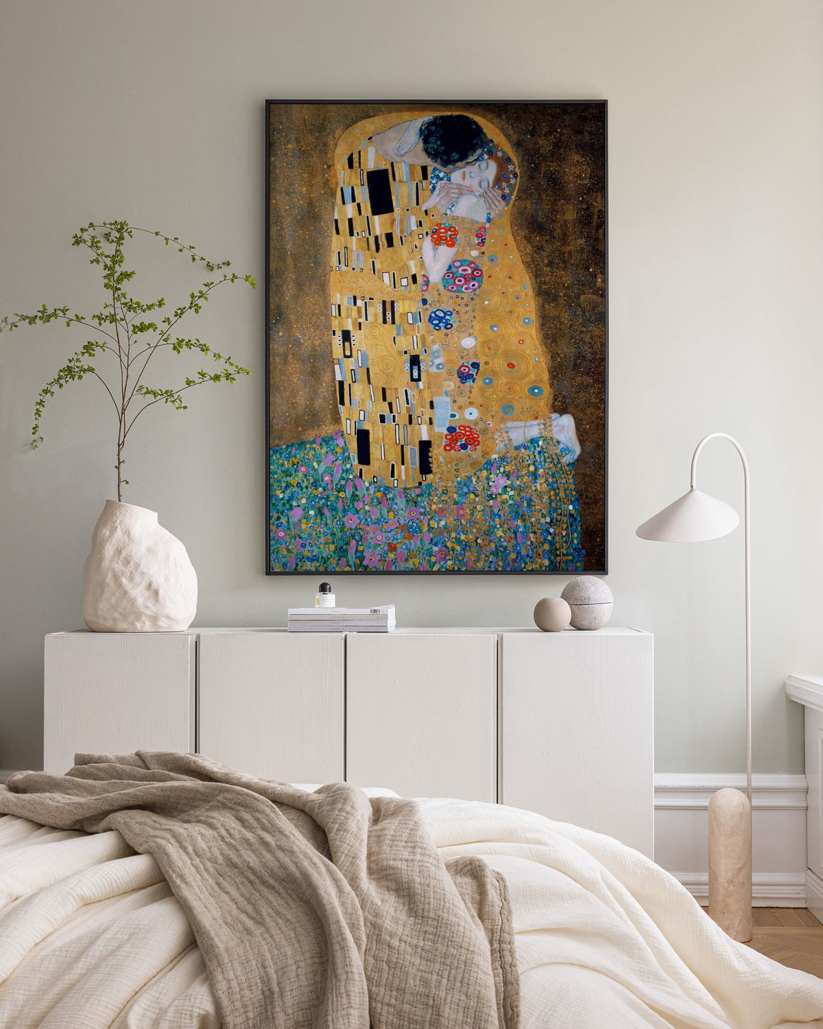 Gustav Klimt - The Kiss Canvas print