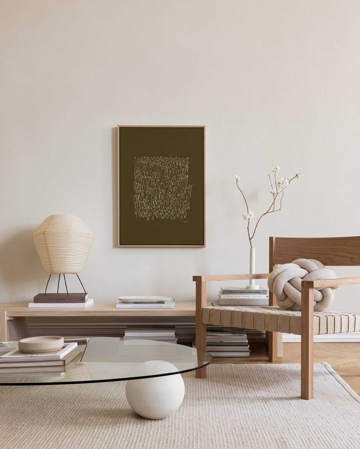 Mie & Him - People Canvas print