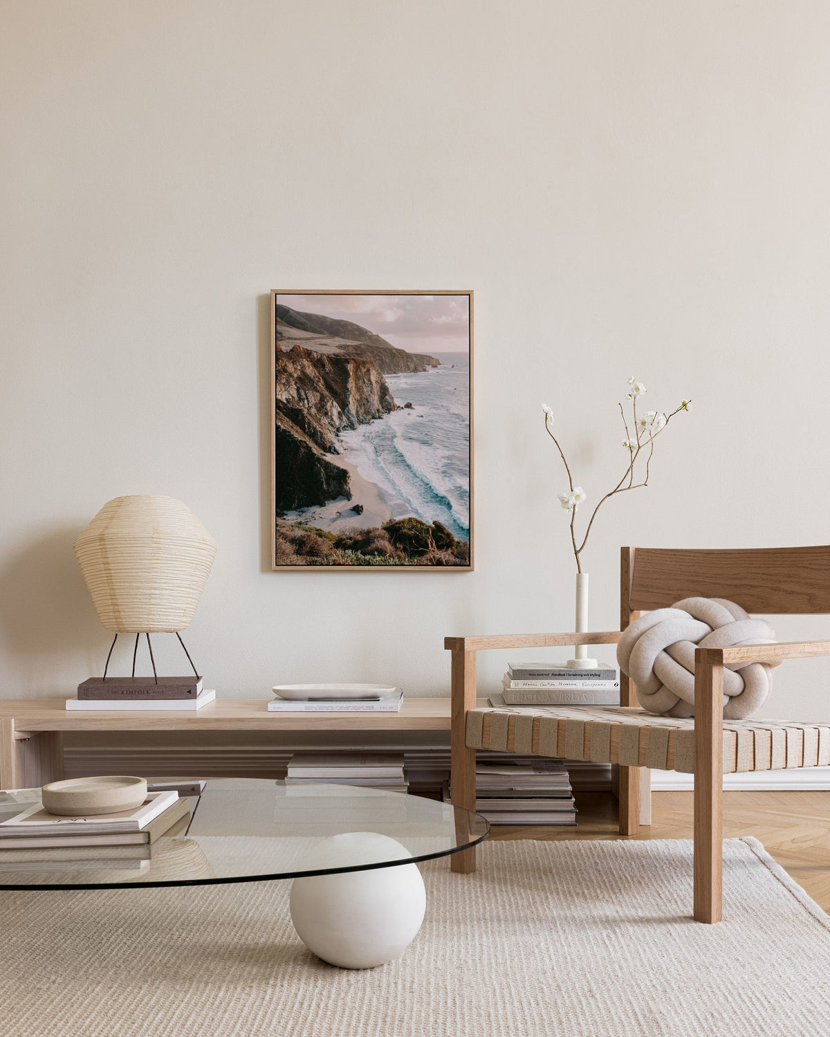 Big Sur Coastline Canvas print