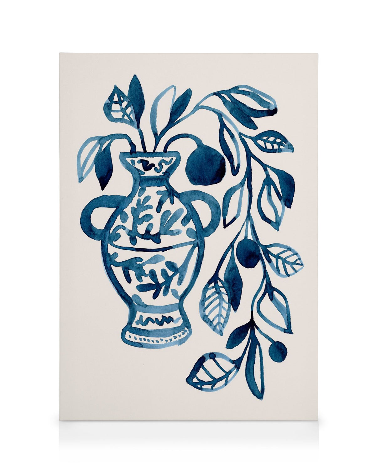 Blooming Vases No1 Canvas print