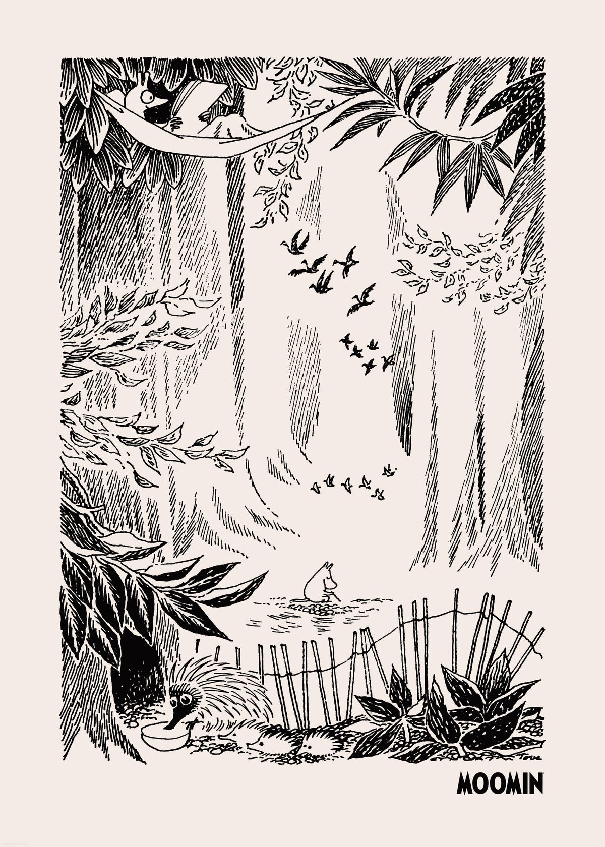 Moomin - The Forest Print