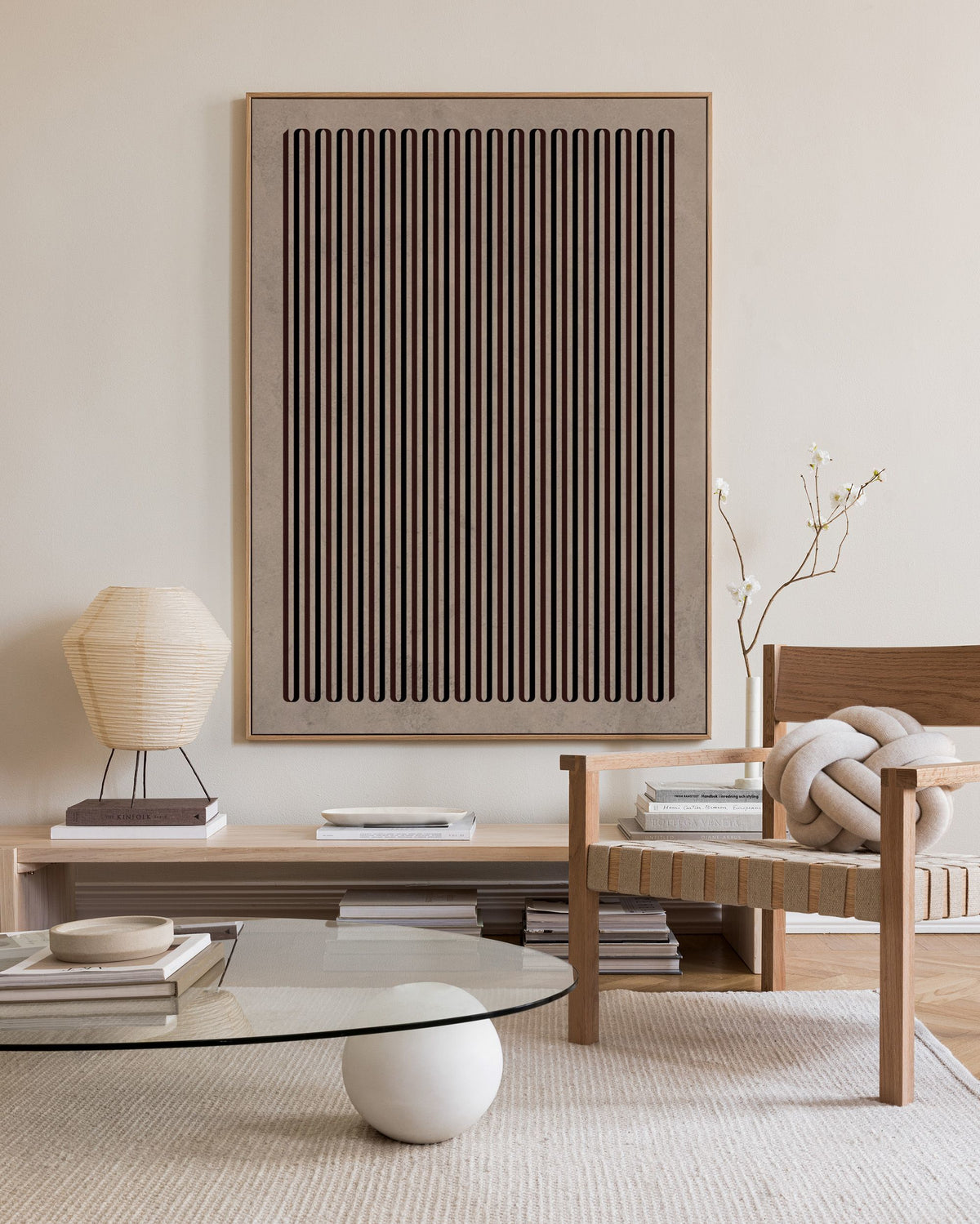 Graphic Lines Canvas print