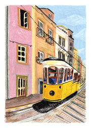 Laura Page - Pastel Lisbon Print