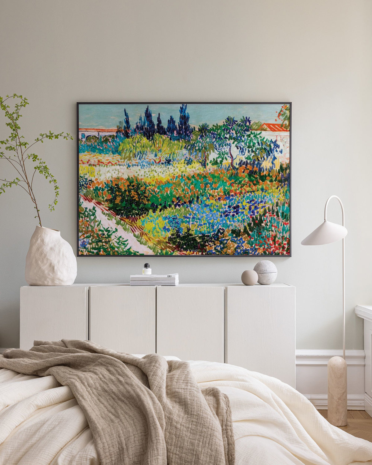 Van Gogh - Garden at Arles Landscape Canvas print