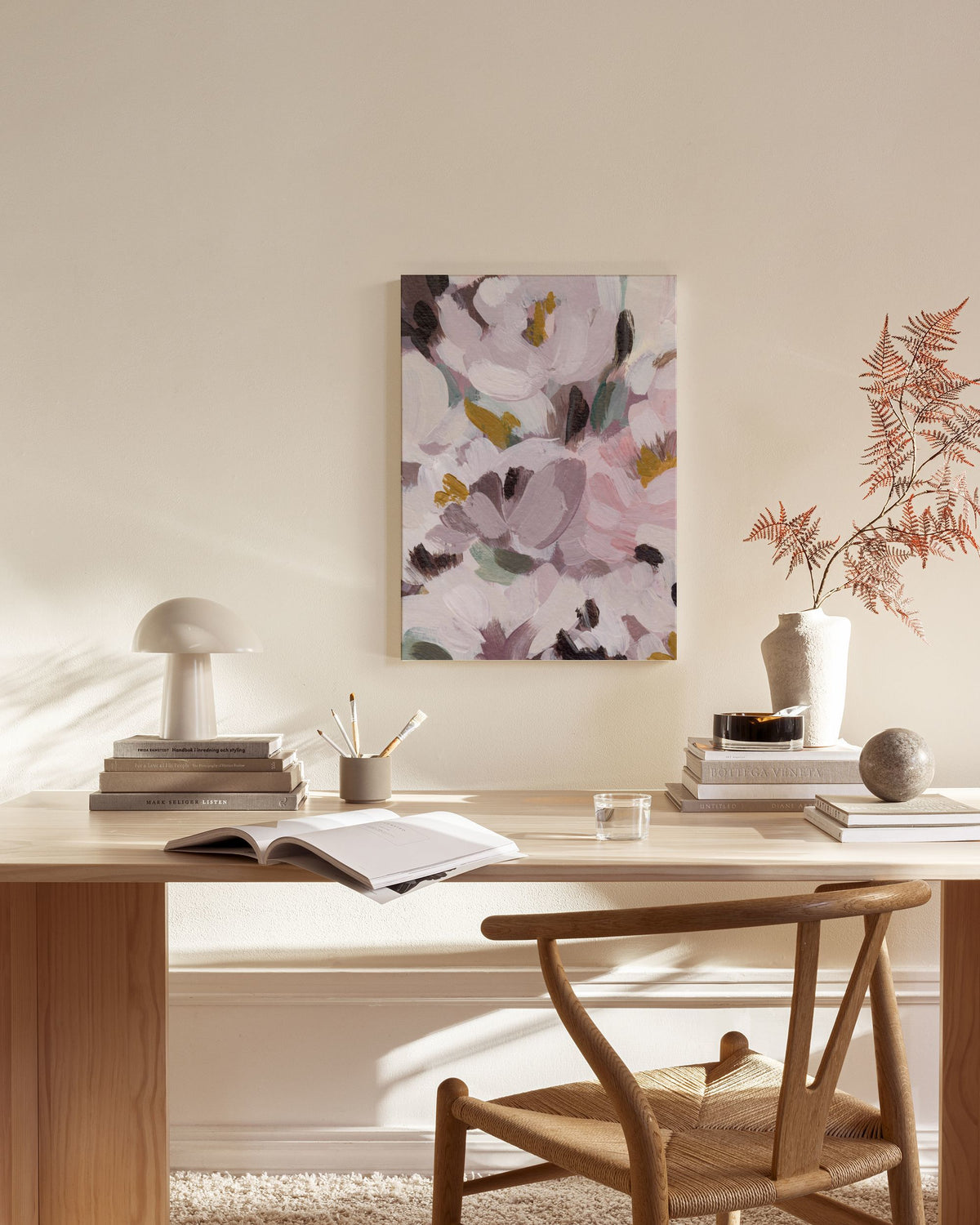 Floral Painting No1 Canvas print