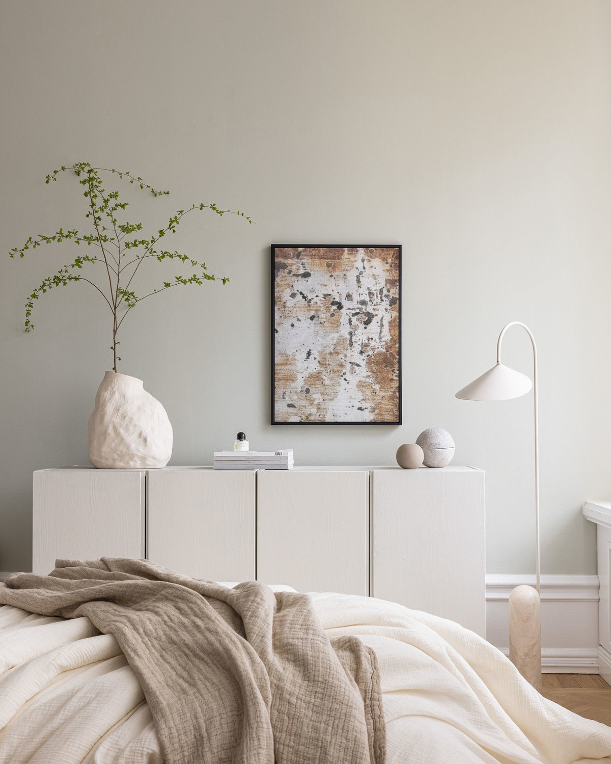 Raw Concrete Wall No1 Canvas print