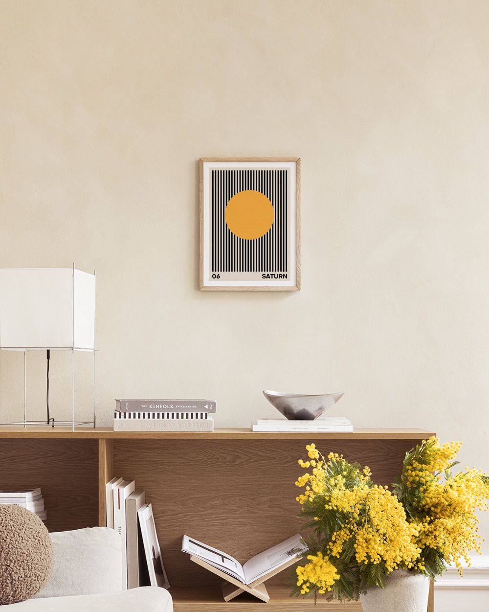Saturn Space Print