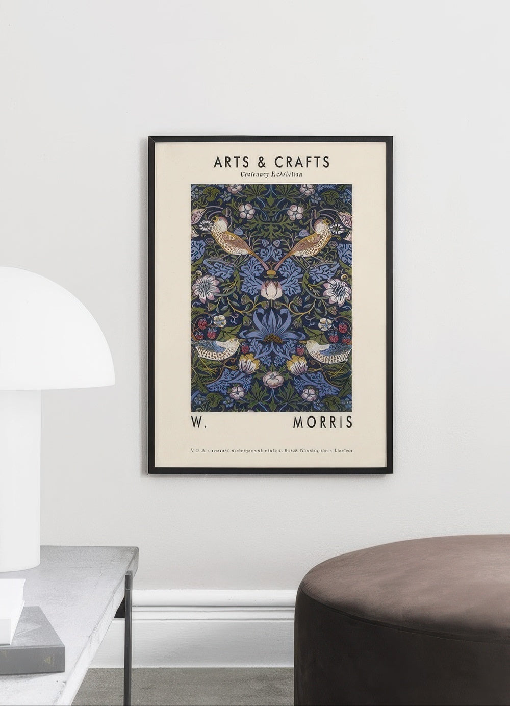 Arts & Crafts Floral Print