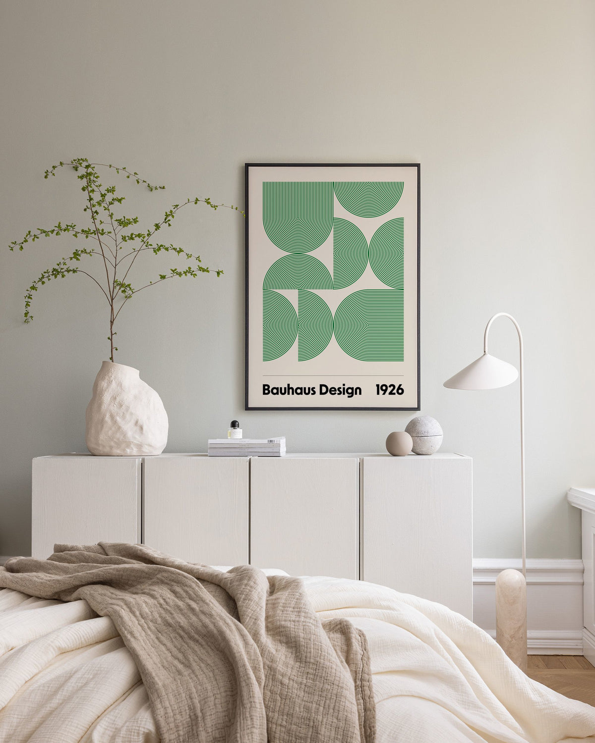 Bauhaus Design Arches Canvas print