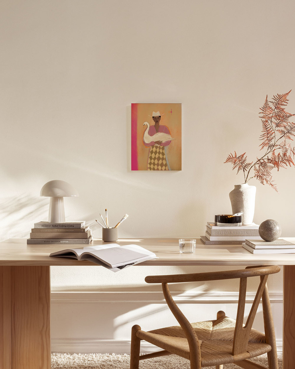 Studio Vreeken - Swan Lady No2 Lærred