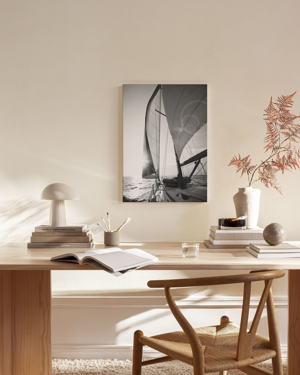 Sailing Canvas print