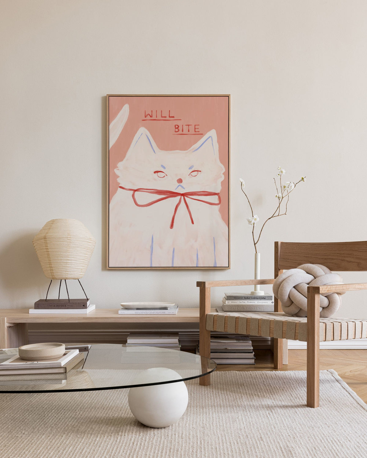 Kit Agar - Will Bite Canvas print