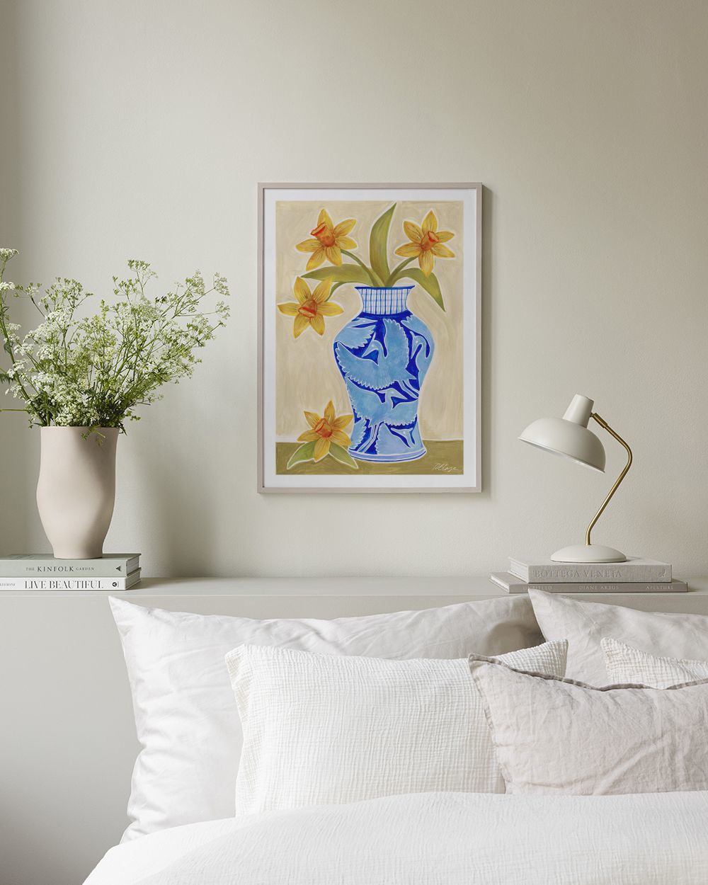 Rosanna Corfe - Daffodil Vase Print