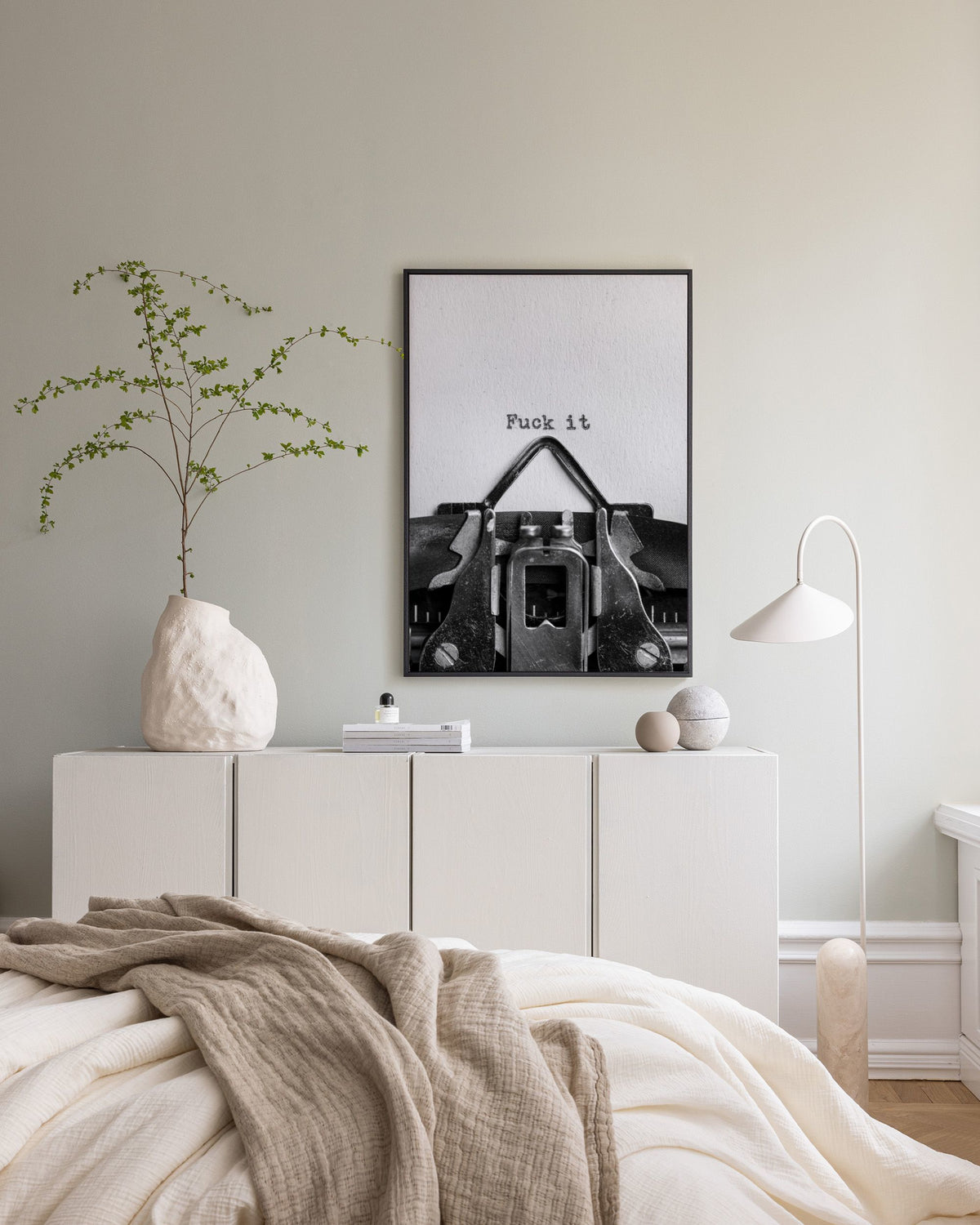 F**k It Canvas print