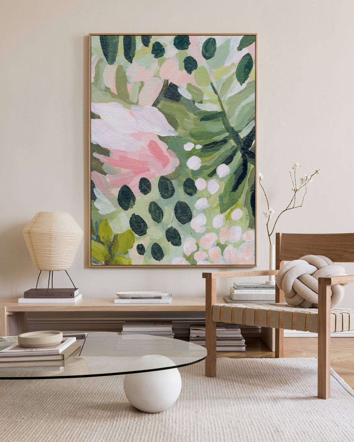 Botanique Canvas print