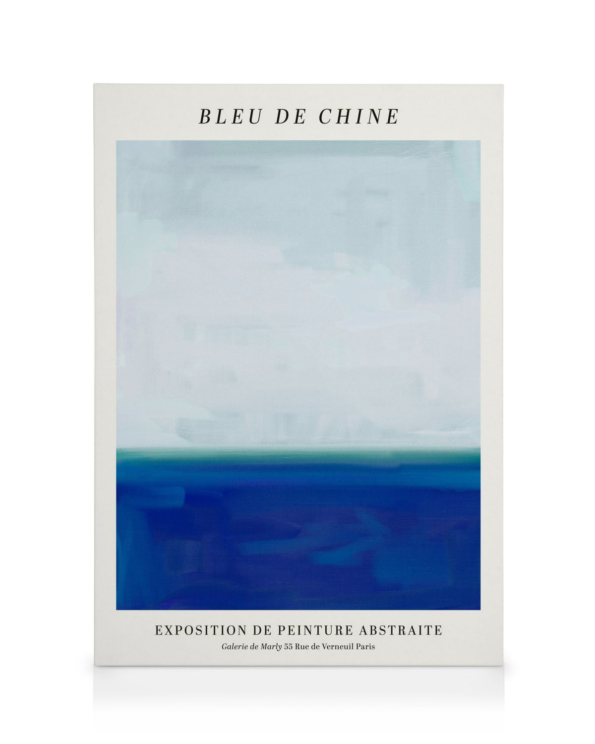 Bleu de Chine Canvas print