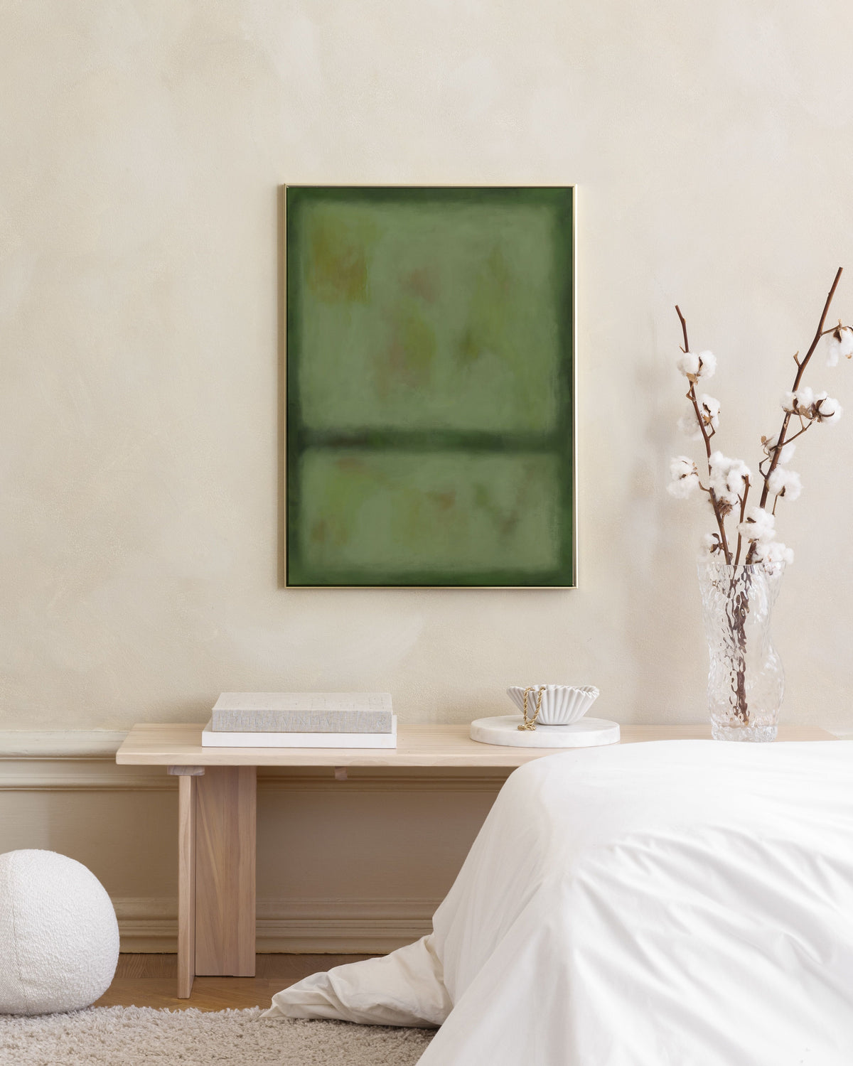 Division in Green Print