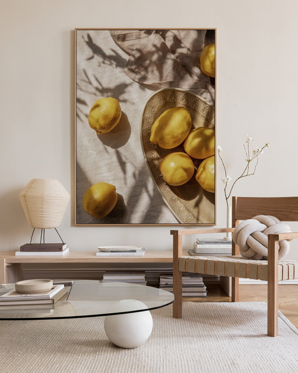 Lemons In Sunlight Canvas print