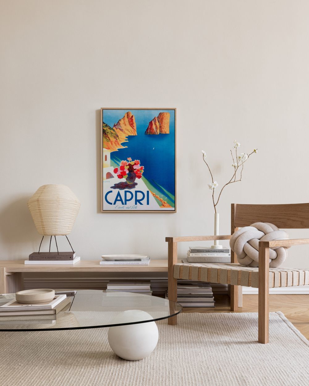 Capri Travel Canvas print