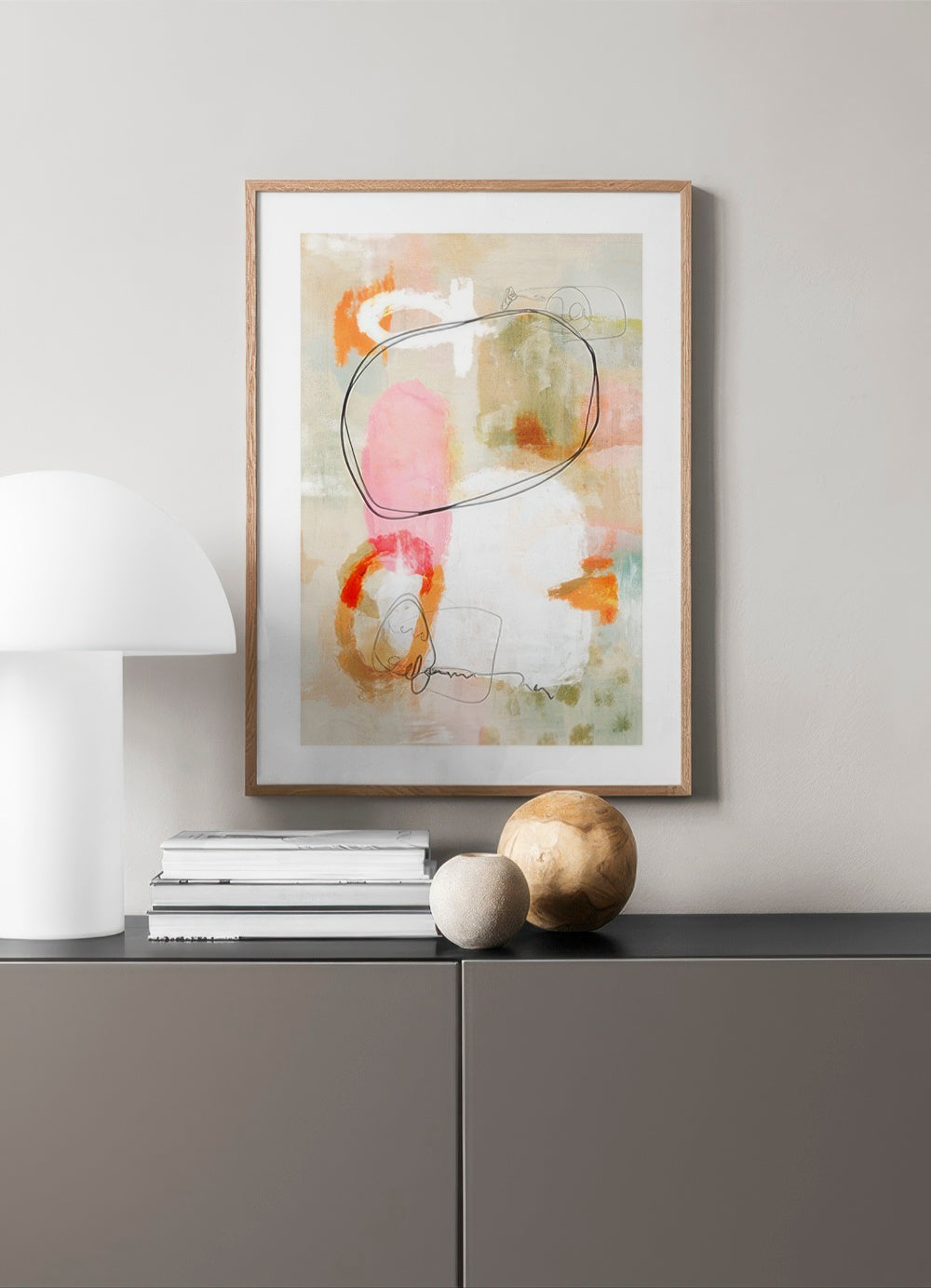 Pastel Abstract No2 Print