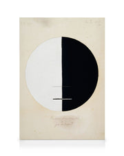Canvas print - Buddha's Standpoint in the Earthly Life, No.3a by Hilma af Klint