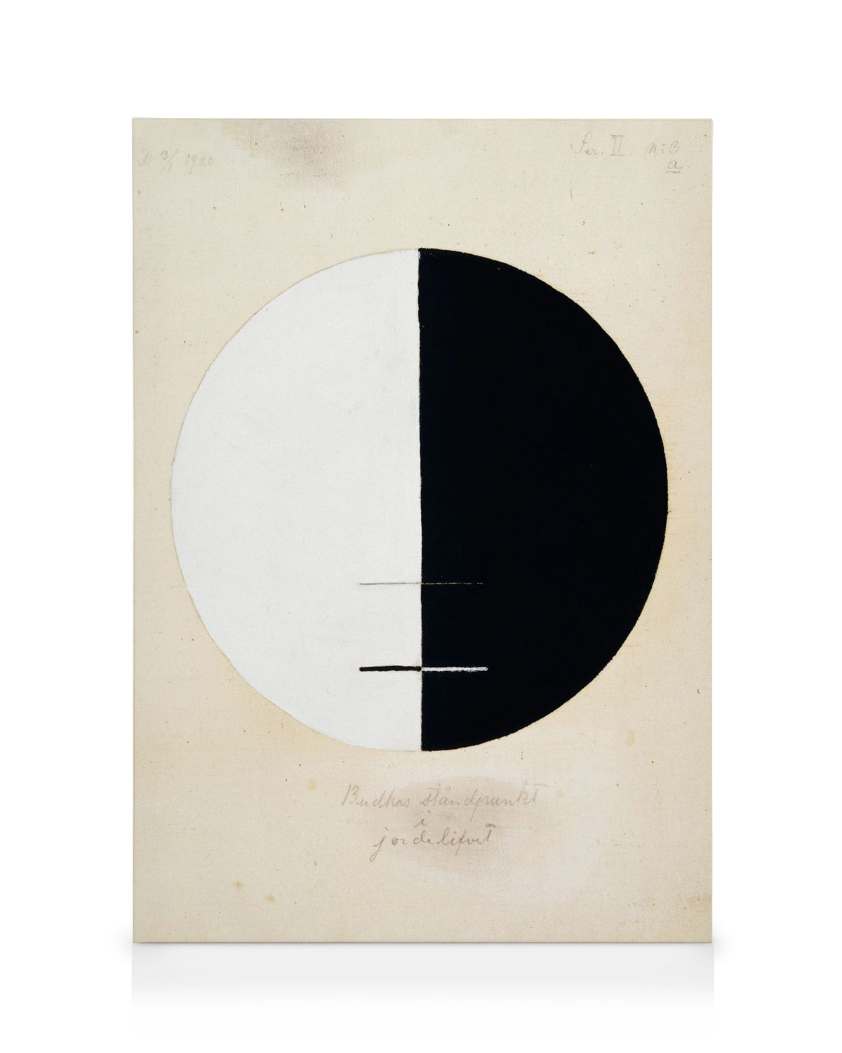 Canvas print - Buddha's Standpoint in the Earthly Life, No.3a by Hilma af Klint
