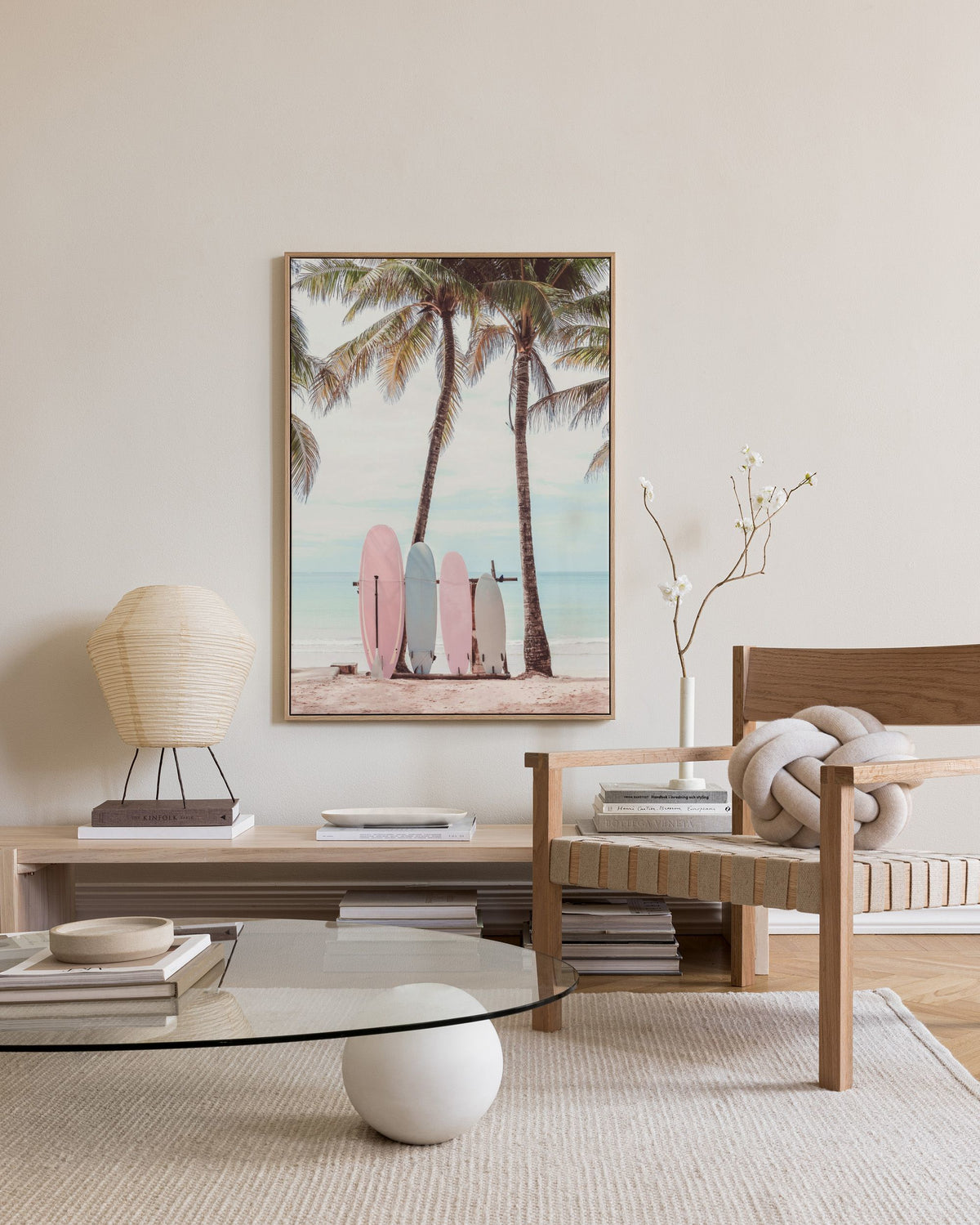 Surfboards Canvas print