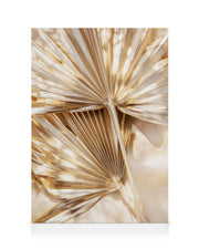 Sunkissed Leaves Canvas print