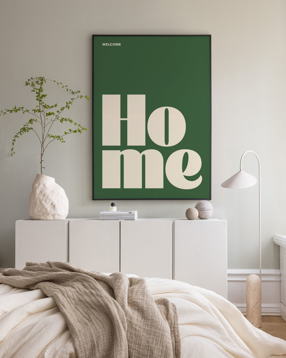 Welcome Home Canvas print