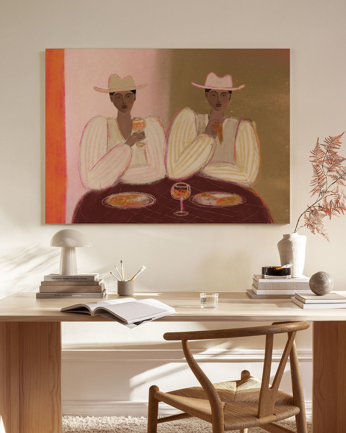 Studio Vreeken - Aperol Pizza Party Leinwandbild