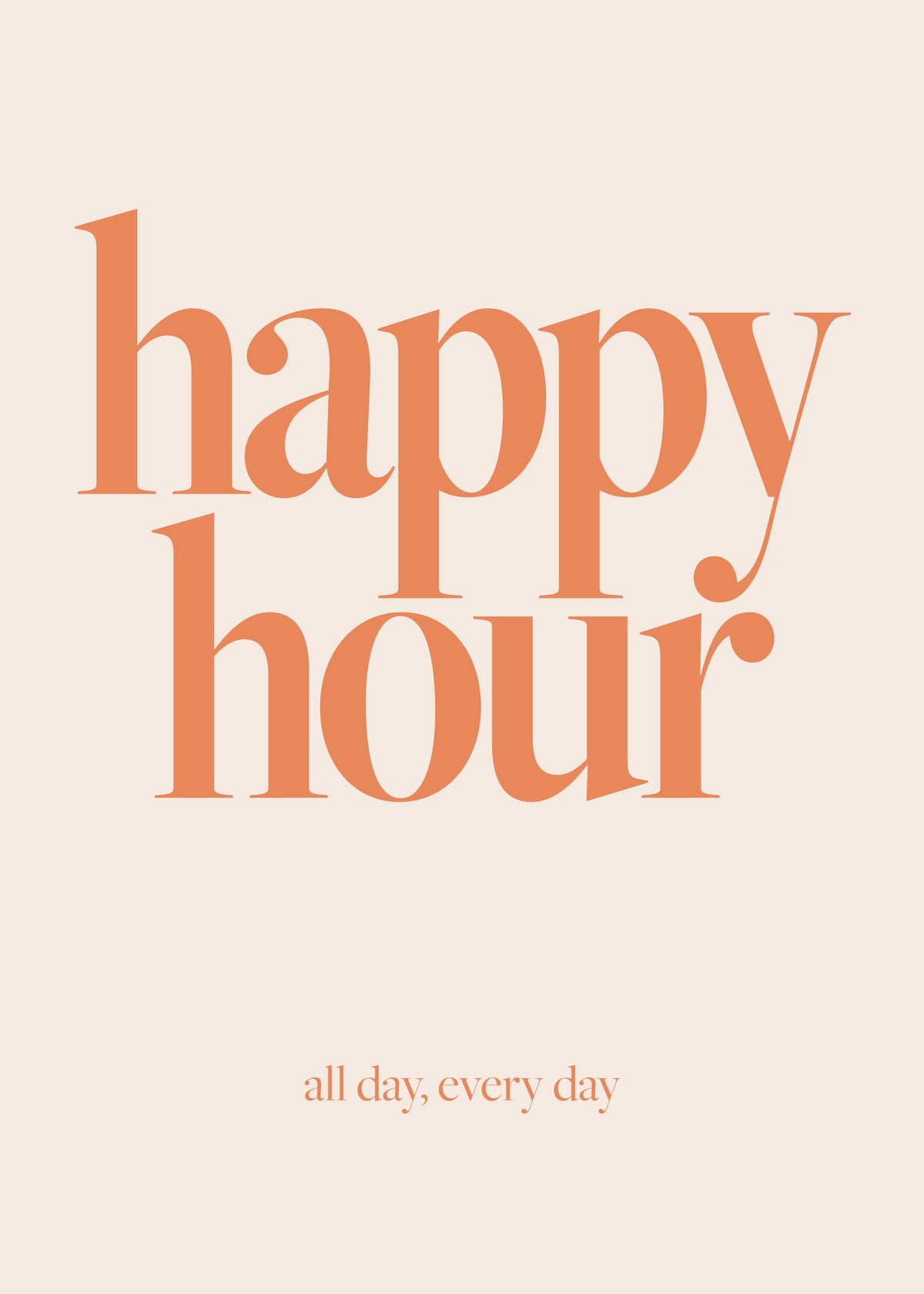 Happy Hour Print