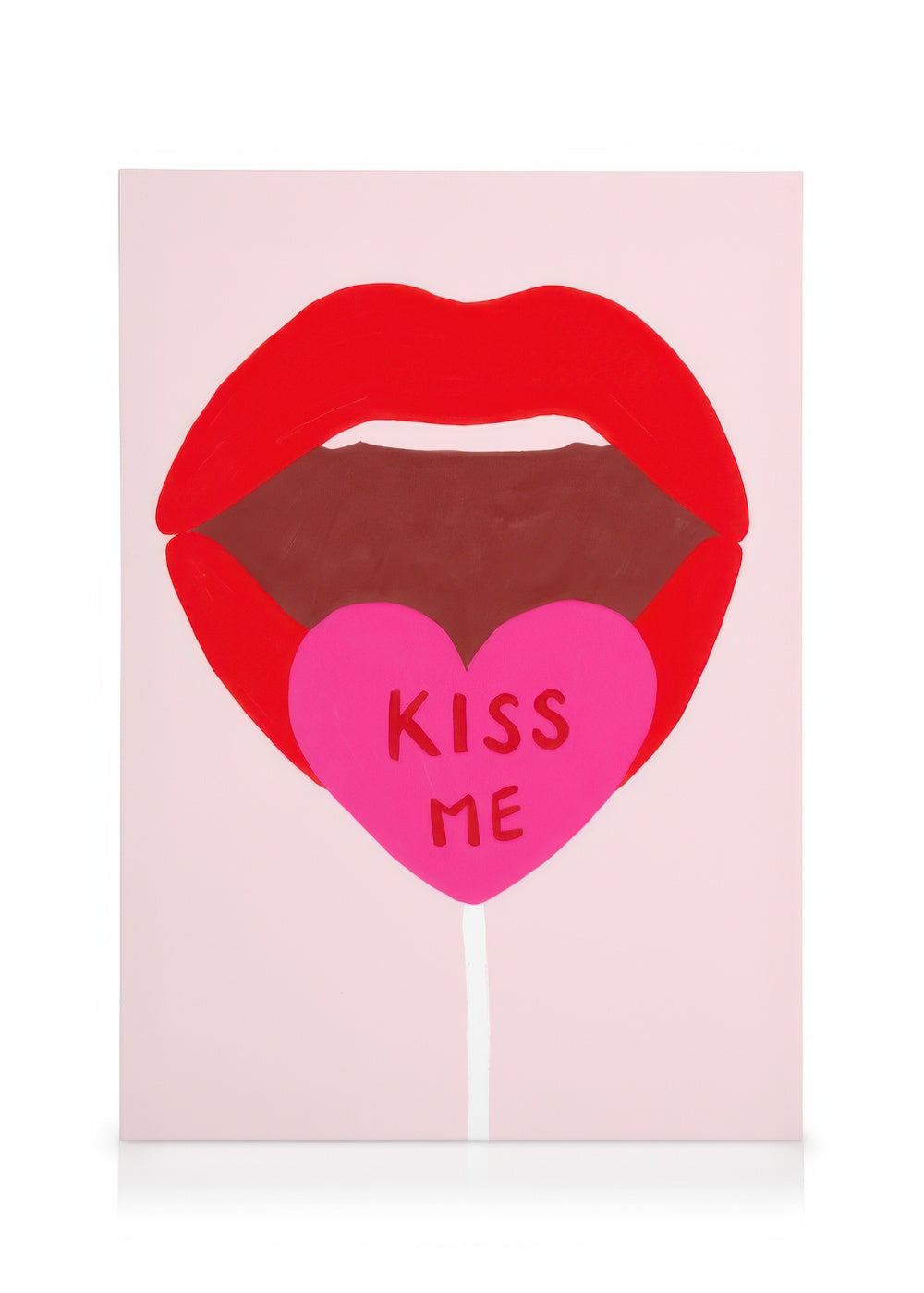 Kiss Me Canvas print