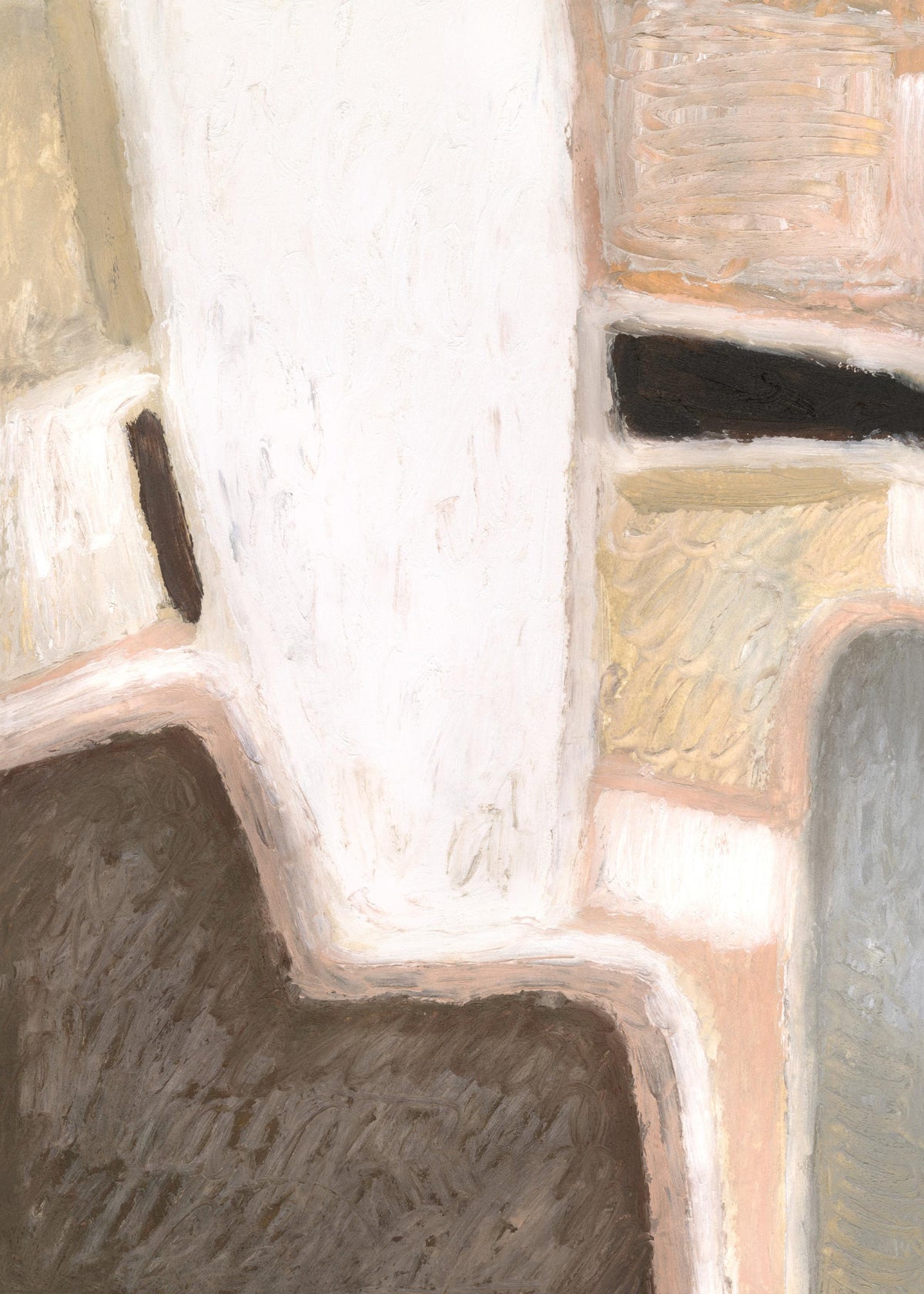 Painting of Shapes Print