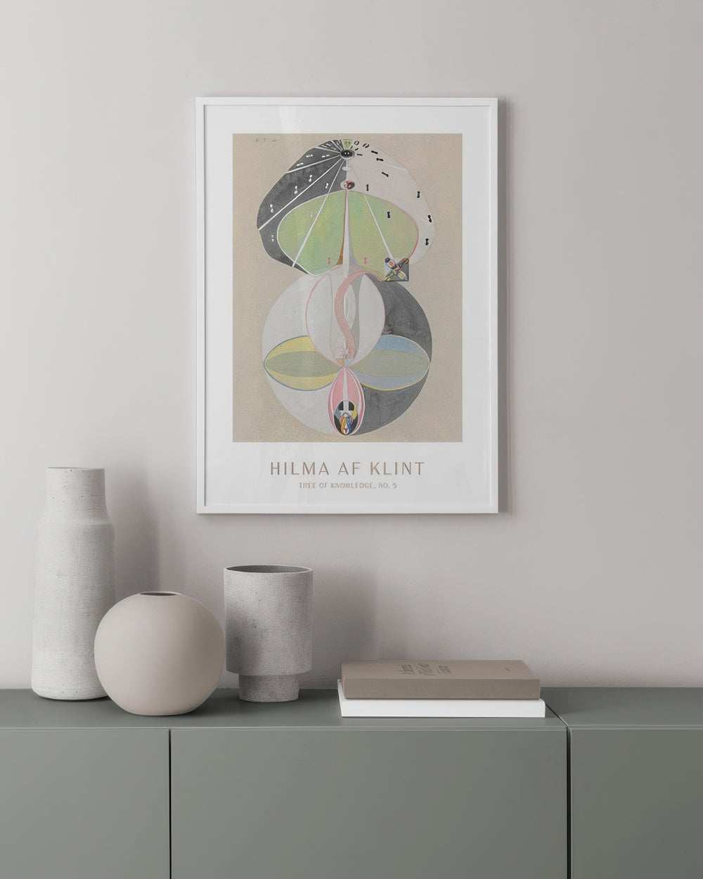 Print - Tree of Knowledge, No.5 by Hilma af Klint