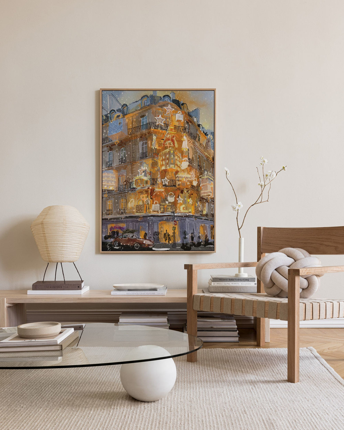 Ekaterina Zagorska - Dior Christmas Canvas print
