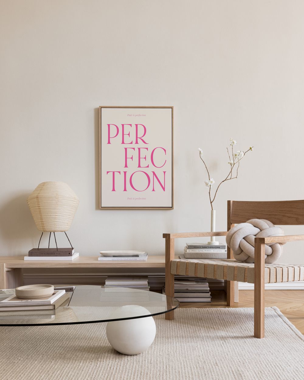 Pink is Perfection Canvas print