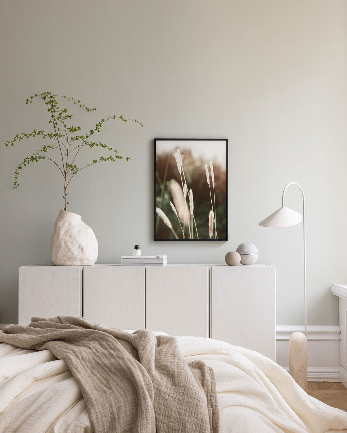 Evening Summer Field Canvas print