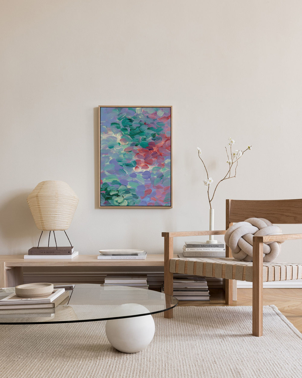Chromatic Reverie No2 Canvas print