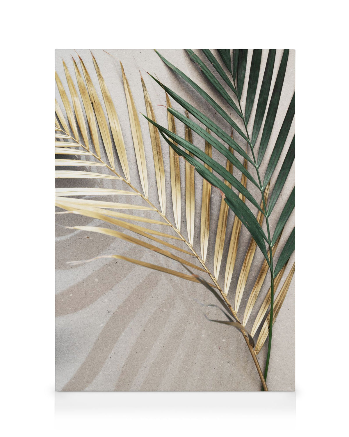 Golden Leaves Canvas print