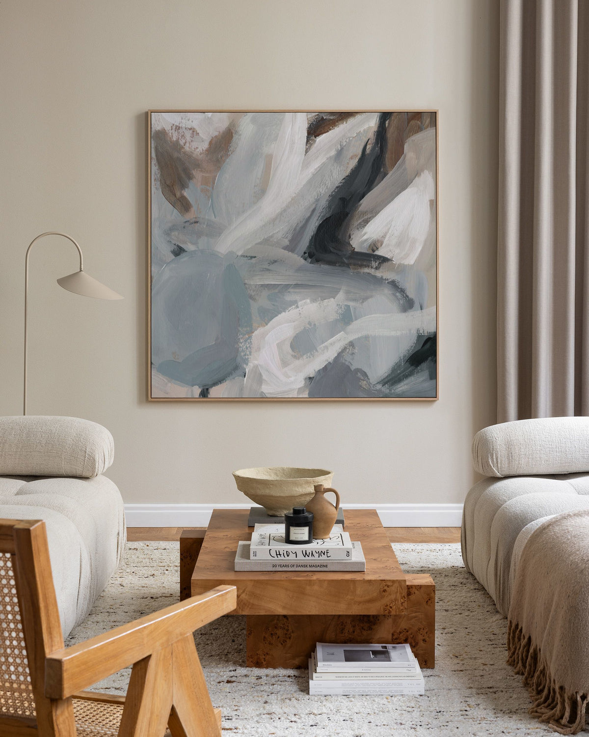 Tranquil Teal No2 Canvas print